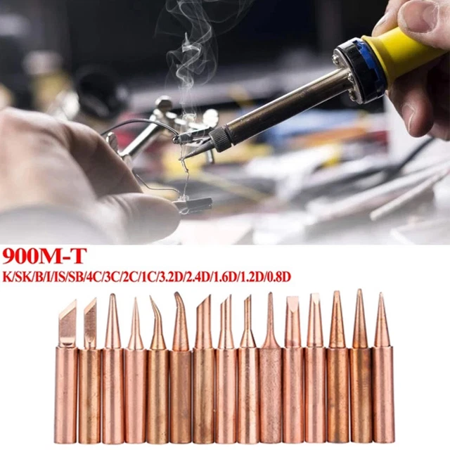 5 Embouts De Rechange Pour Fer à Souder 0.6mm - Compatible 40W - Uxcell - Neufs En Pochette