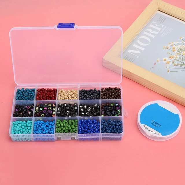 Hágalo usted mismo Artesanía Redondas Cuadradas Kit Collares de Pulsera Artesanía Joyería Fabricación GF0