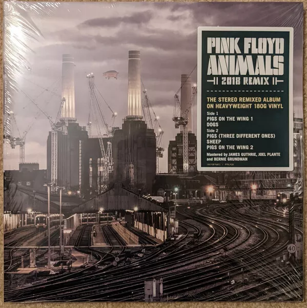 Pink Floyd Animals 2018 Remix US Edition 180GM VINYL LP NEW/SEALED