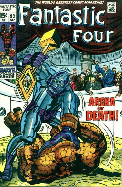 Fantastic Four (Vol. 1) #93 VG; Marvel | low grade - 1st cover appearance Torgo