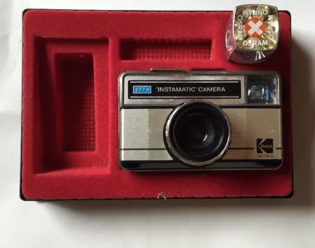 Caja Kodak 255x Instamatic Cámara No Probado