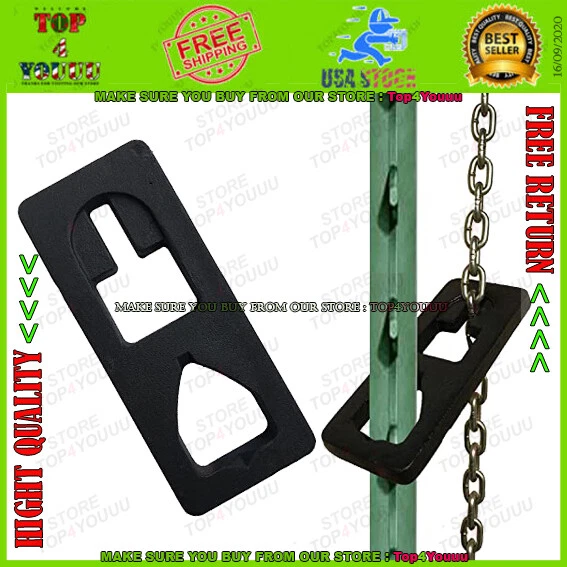 T Post Puller Plate Heavy Duty Steel Quick Removal For Farm Garden Equipment New