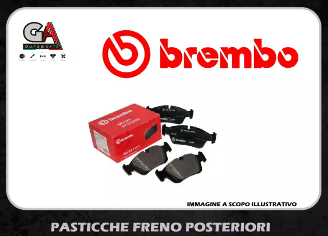 Kit pastiglie Freni Alfa Giulietta Posteriori Brembo 1.6 2.0 JTDM Pasticche