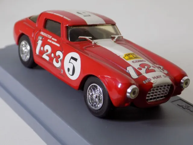 1/43 PROGETTO K réf.112 FERRARI 250MM Coupé PF Car.Panam 53 -rouge-ORIGINAL Box