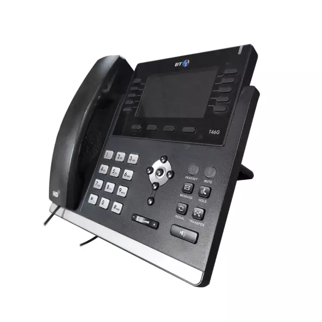 USED Yealink SIP-T46G VoIP Phone - High-Resolution Color Screen, Integrated PoE