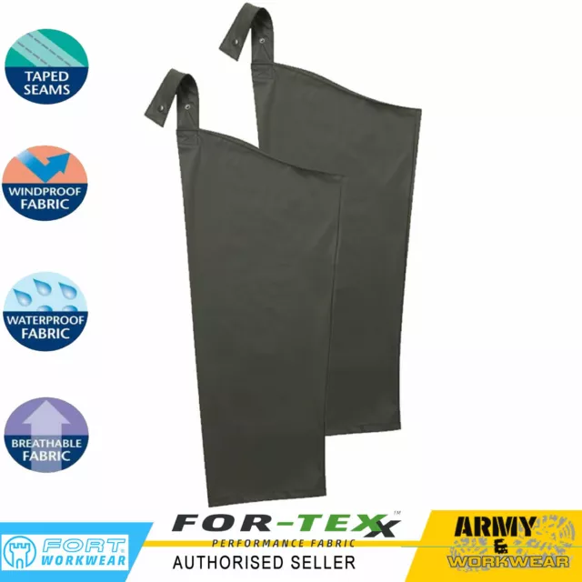 Fort Air Flex Waterproof Over Trouser Windproof Over Leggings Green Breathable