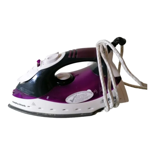 Morphy Richards Turbo Steam Iron 40699 TESTED WORKING.
