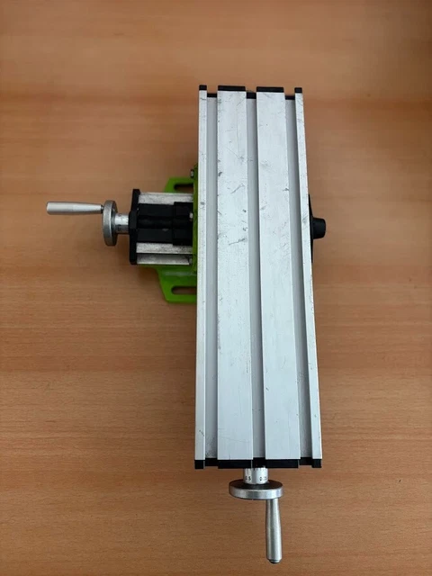 Kreuztisch Frästisch Kreuztisch Für Fräs- Und Bohrmaschinen – Multifunktionstisch Mit 230x110 Mm Verfahrweg, 28,7 Kg, Aus Gusseisen, Für Präzise Arbeiten