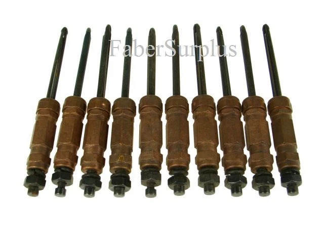 10 Pezzi Fissaggio A Temperatura Wedgelock Cleco – Testa Esagonale 7/32 – 0-1 – Usati