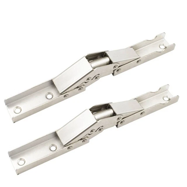 Accesorios Bisagras Soporte de mesa Bisagras Plata 165*21mm Fácil de Instalar