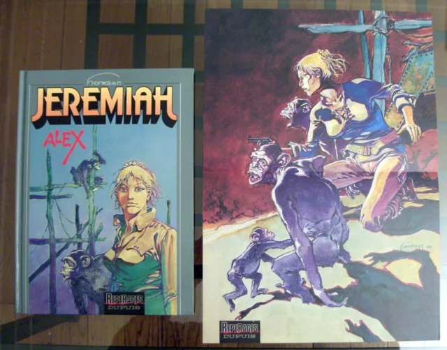 Hermann JEREMIAH tome 15 Alex EO avec POSTER en TRES BON ETAT