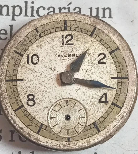 PIECE HORLOGERIE MONTRE TAVANNES 8 3/4 814.816.834.836 1 AXE DE