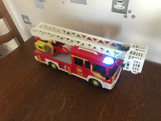 Camion De Pompiers GAMA Grande échelle - Tôle Et Plastique - 30 Cm - Allemagne