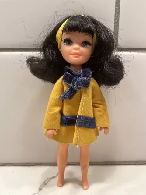 Uneeda 1967 Tiny Teen 5" Vacation Time Doll - GREAT CONDITION!