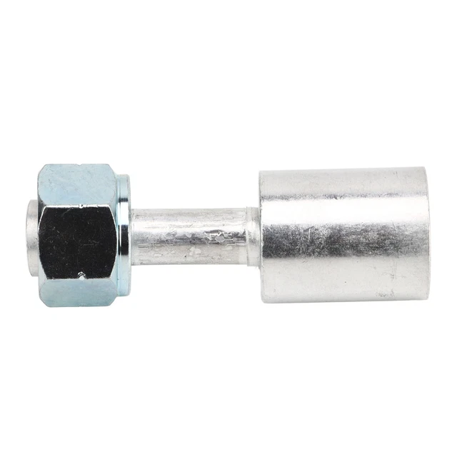 Connecteur De Climatiseur De Voiture Joint En Aluminium De Climatisation Droit 12