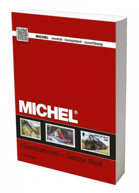 Michel Katalog Eisenbahn - Ganze Welt 2018, 1032 Seiten kpl. in Farbe! Nagelneu!