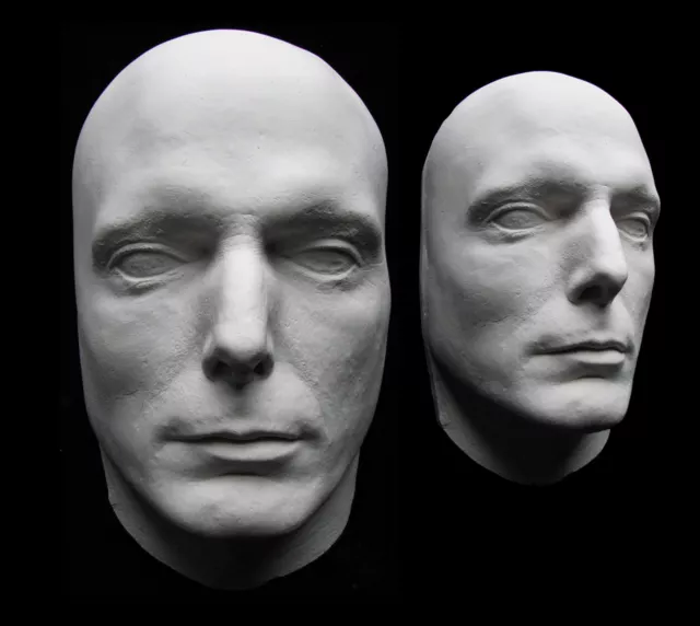 Christopher Reeve Superman Life Mask Bust Cast Clark Kent Hot Toys Kryptonite