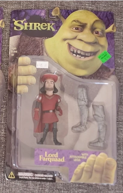 Action Figure McFarlane SHREK: Lord Farquaad Con Testa Separabile – NUOVA
