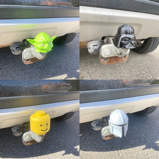 Cache Boule D'attelage Décoratif - Protection Anti-poussière Et Intempéries Pour Remorque, Pick-up, SUV