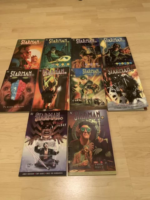 Starman Trade Paperback Lot -- 10 books -- James Robinson & Tony Harris