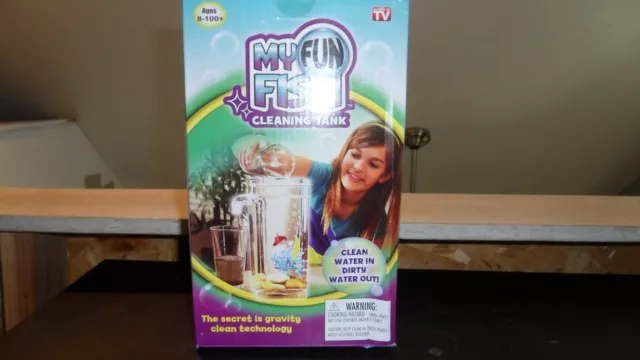 BRAND NEW Fish Tank My Fun Kids Small Aquarium Pet Bowl "AS SEEN ON TV" Sealed