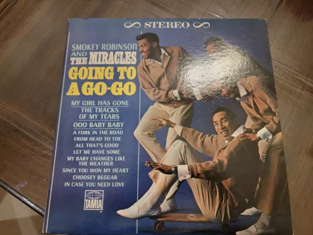 Smokey Robinson And the Miracles Going to Go Go Vinyl Record