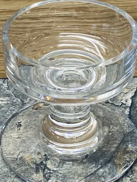 Dartington Glass/Crystal Candle Holder 1974-85