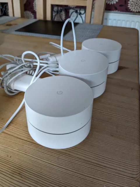 Google AC1304-GB WLAN Netz Netzwerk System Router Punkt - weiß