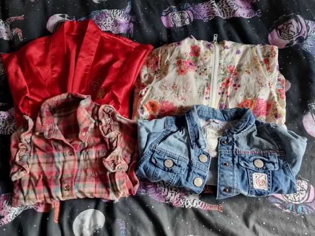 Girls Clothing Bundle Job Lot Jackets Size 3-4 Years Next George Primark etc