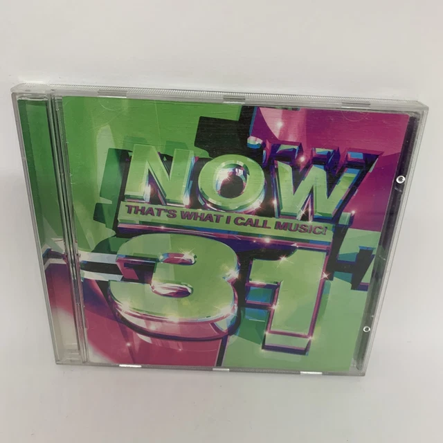 NOW THAT'S WHAT I CALL MUSIC 31 CD Hits Compilation GOOD CONDITION Free ...