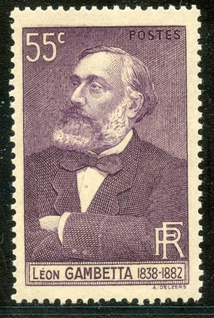 Stamp /  Timbre De France Neuf N° 378 ** Leon Gambetta