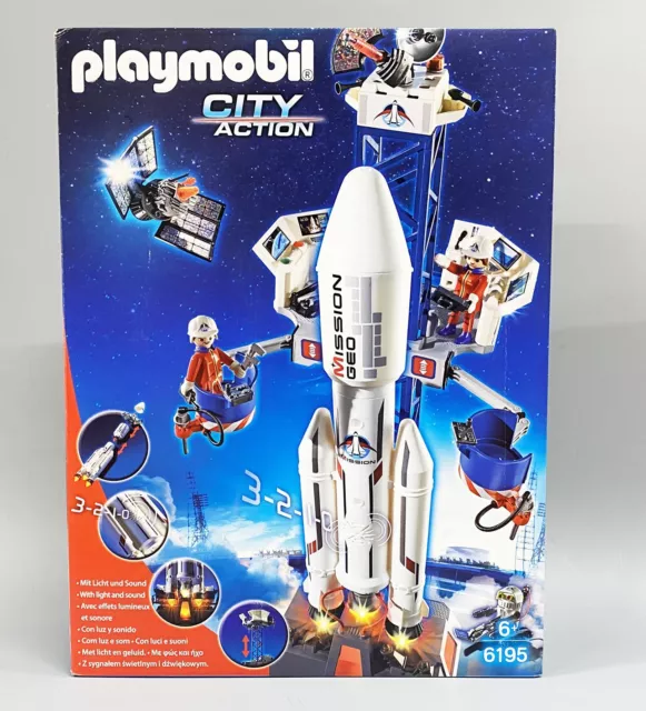 Playmobil - Fusée Mars avec plateforme de lancement
