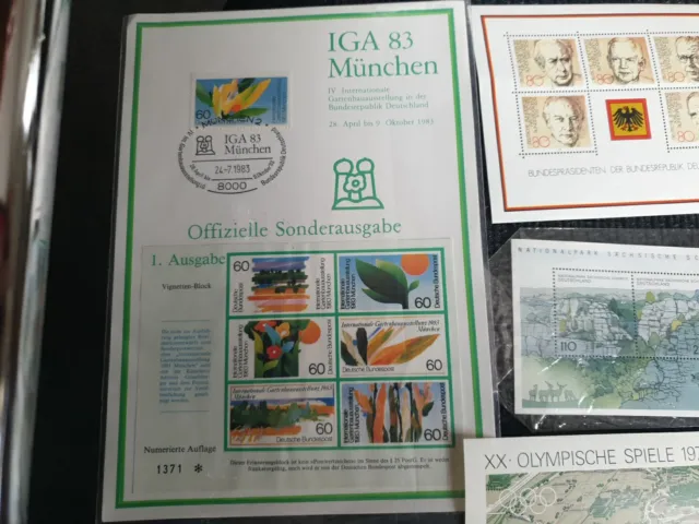 alte Sammlung Briefmarken Ersttagsbriefe Ersttagsblätter Konvolut Nachlass Lot 4