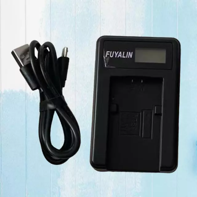 USB Camera Charger With LCD Display For Sony NP FV70 / FV50 / FH90 / FP70