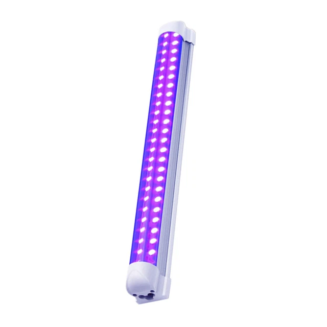 Striscia Lampada Ultravioletta 48LED UV Nera Barra Luminosa