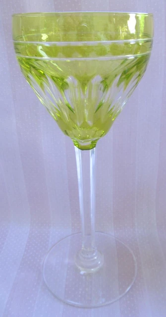 Verre à Vin Nachtmann Römer - Grappe - Cristal Vert Réséda - Hauteur 20,7 Cm - 35953