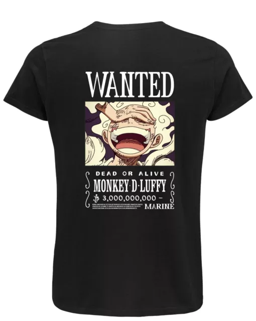 T-shirt  ONE PIECE bounty LUFFY zoro 4 imperatori  ANIME manga Dragon