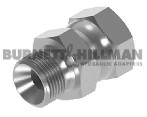 Burnett & Hillman BSP 3/8" Male x JIC 1/2" Swivel Female Adaptor 11525