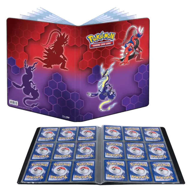 Ultra PRO Pokemon Koraidon & Miraidon A4 9-Pocket 180-Card Portfolio / Album