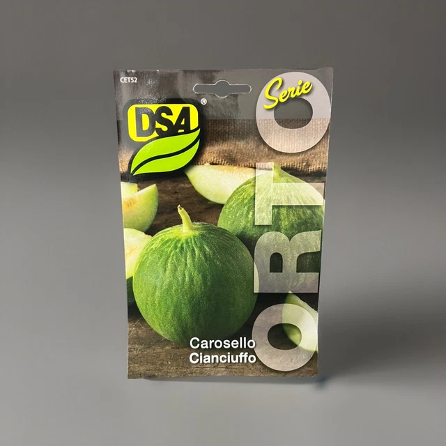 Semi Di Carosello Tondo Barattiere - Busta Da 5 Grammi Per Orto E Giardino - Foto 5