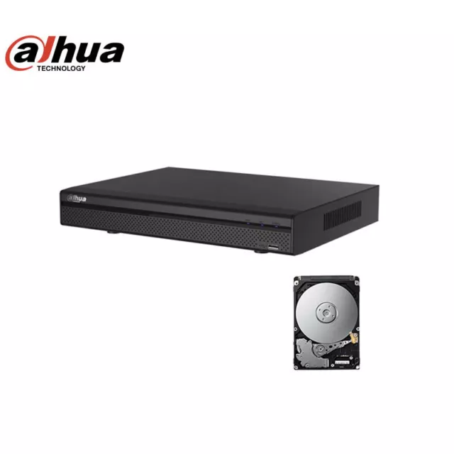 Dvr Dahua 16 Canali Ahd Cvi Tvi Cvbs Ip Ibrido Cloud 5 Mpx Xvr5116Hs-X Hd 500 Gb