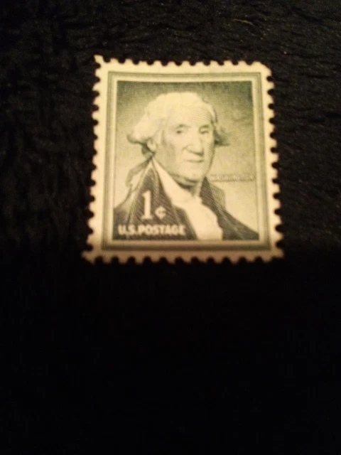 Vintage Rare 1912 Green George Washington 1 Cent US Postage Stamp- 8
