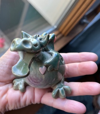 happy dragon ocarina 4 hole vintage tooth heart good sound 