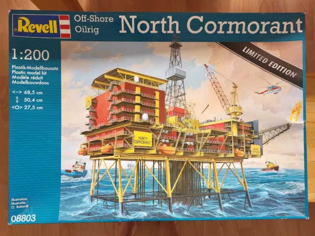 Revell North Cormorant Off-shore Oilrig OVP