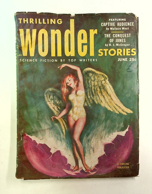 Thrilling Wonder Stories Pulp Jun 1953 Vol. 42 #2 GD