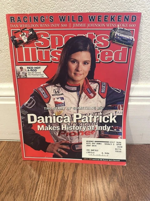 Sports Illustrated June 6 2005 Danica Patrick Makes History At Indy