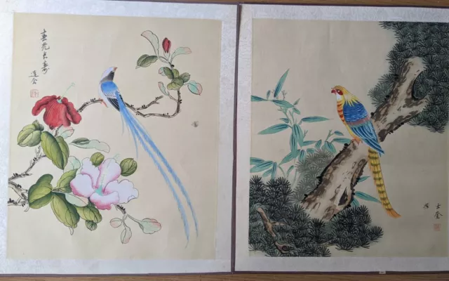 Japanese Water Colour Paintings