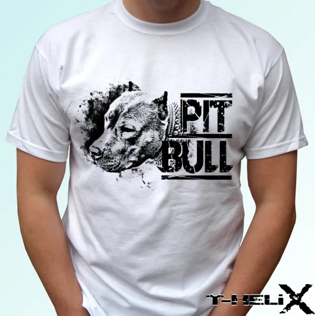 Pitbull - dog t shirt pit bull top tee design - mens womens kids baby