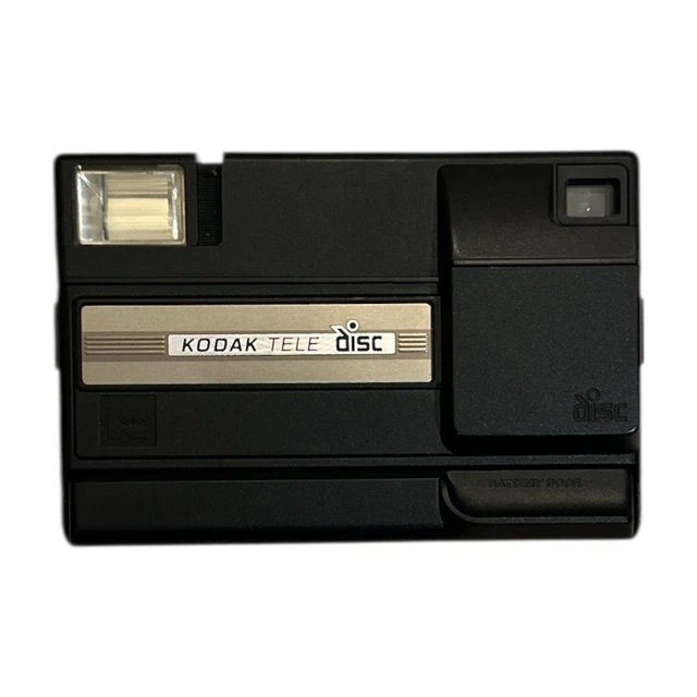 Appareil Photo Jetable Kodak Disc 3000 Vintage - Noir - Avec Étui - Non Testé