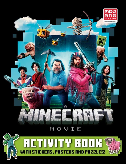 A MINECRAFT MOVIE: Activity Book, Mojang AB EUR 9,00 - PicClick DE